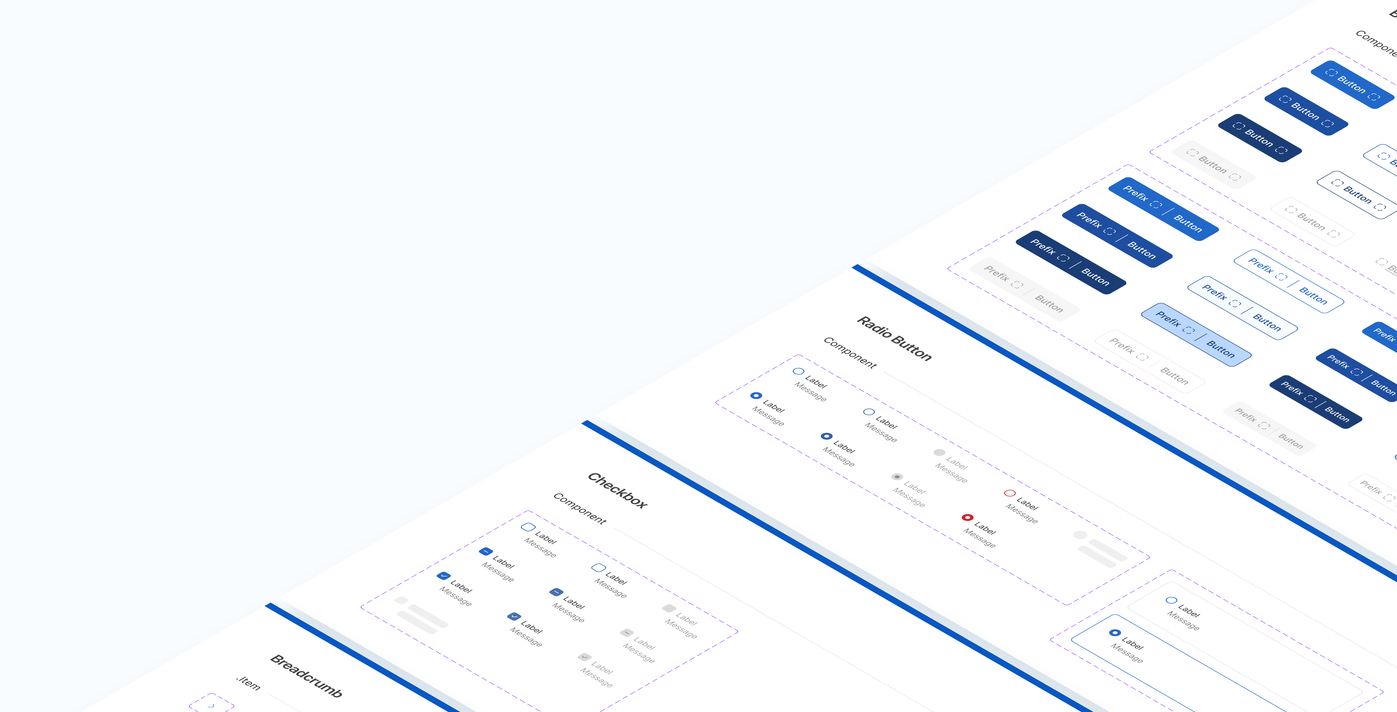 Shared banking design-system components